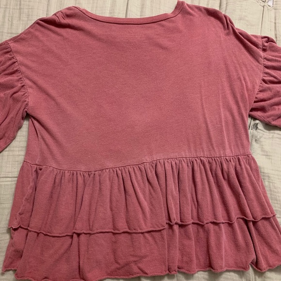 Blush/pink American Eagle Outfitters Blouse - Picture 2 of 3